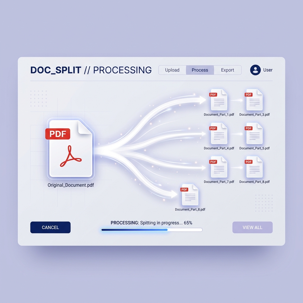 Split PDF Tool