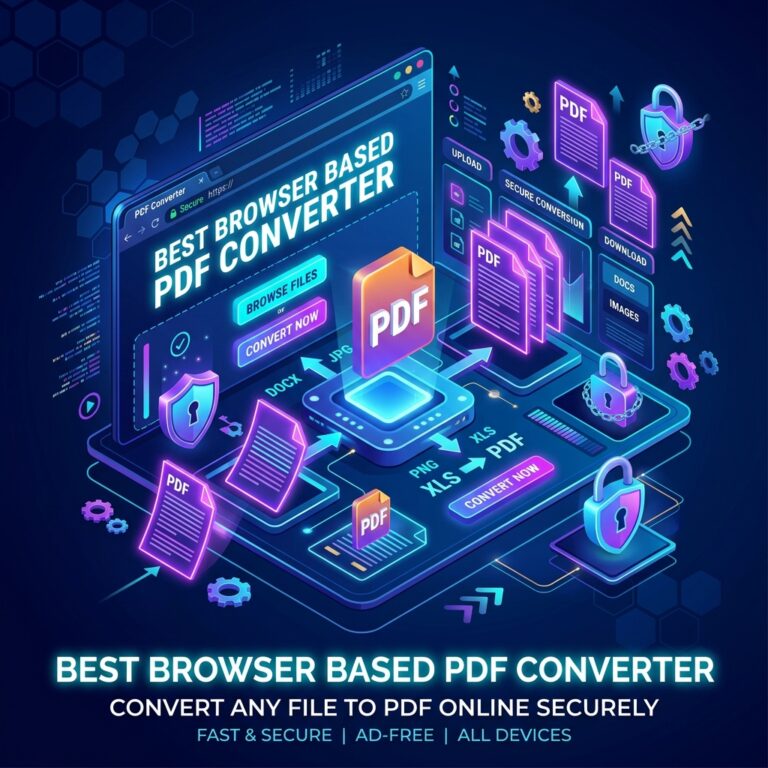 Free Online Tool: Best Browser Based Pdf Converter