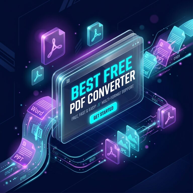 Secure Online Tool: Best Free Pdf Converter