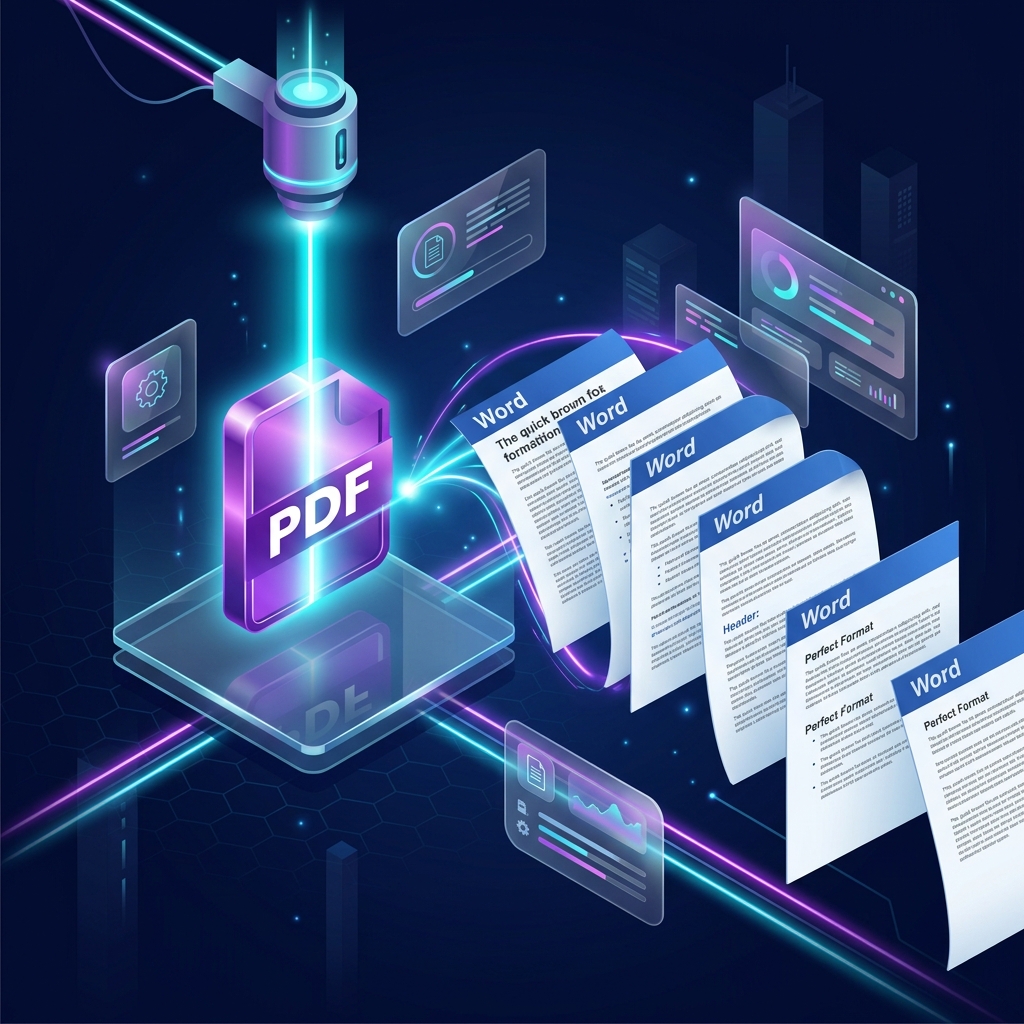 Free Online Tool: Convert PDF to Word Without Format Loss