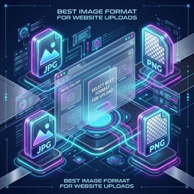 Best Image Format for Website Uploads