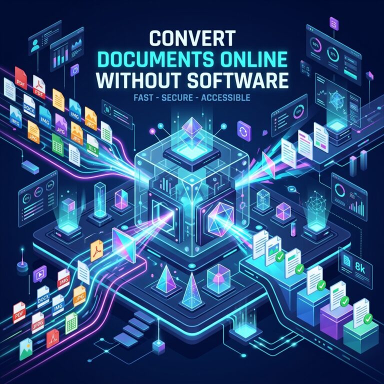 Convert Documents Online Without Software