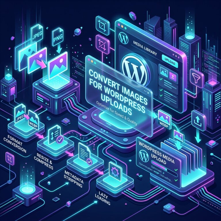 Convert Images for WordPress Uploads