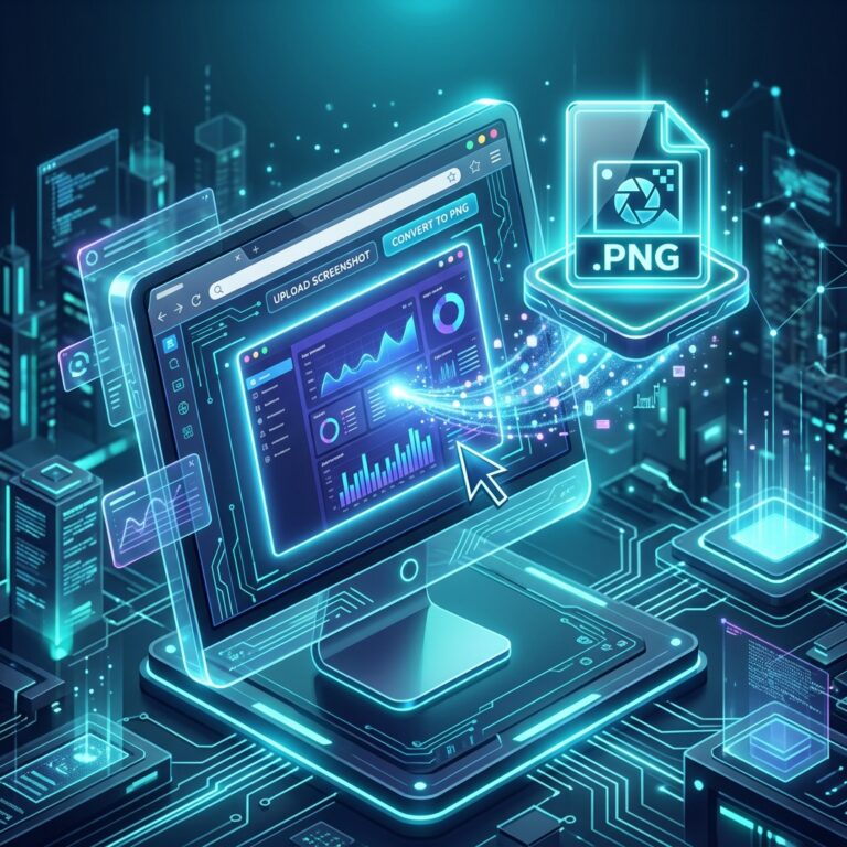 Convert Screenshots to PNG Online