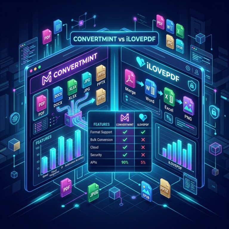 Fast Online Tool: Convertmint Vs Ilovepdf